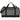 Front View of Gray Heather 18" Duffel Bag plain