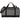 Front View of Gray Heather 18" Duffel Bag plain