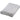 Front View of Gray Micro Coral Plush Blanket plain