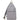 Front View of Gray Puffer Recycled Sling Backpack plain