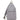 Front View of Gray Puffer Recycled Sling Backpack plain