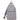 Front View of Gray Puffer Recycled Sling Backpack plain