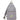 Front View of Gray Puffer Recycled Sling Backpack