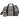 Front View of Gray Weekender 18.5" Deluxe Duffel Bag plain