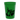 Front View of Green Garyline® Cups-on-the-Go Stadium Cup - 12 oz.