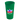 Front View of Green Garyline® Cups-on-the-Go Stadium Cup - 24 oz.