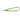 Front View of Green Lanyard with Bulldog Clip plain
