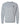 Front View of Grey Three Crewneck Sweatshirt - A586