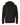 Front View of Heather Black Malibu Welt Pocket Hoodie - 9300