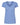 Front View of Heather Blue Women's Deluxe Blend V-Neck T-Shirt - 3542