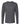 Front View of Heather Charcoal Poly-Blend Long Sleeve T-Shirt - 3520