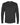 Front View of Heather Charcoal Sueded Long Sleeve T-Shirt - 6411