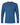 Front View of Heather Cool Blue CVC Long Sleeve T-Shirt - 6211