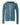 Front View of Heather Deep Teal Sponge Fleece Full-Zip Hoodie - 3739