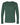 Front View of Heather Forest Green Sueded Long Sleeve T-Shirt - 6411