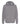 Front View of Heather Grey Unisex Pullover Hoodie - 3320