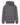 Front View of Heather Grey Youth Fleece Pullover Hoodie - 3322