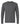 Front View of Heather Heavy Metal CVC Long Sleeve T-Shirt - 6211