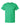 Front View of Heather Irish Green Light Cotton T-Shirt - 3000