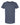 Front View of Heather Navy Fine Jersey T-Shirt - 4502