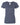 Front View of Heather Navy Heavy Cotton™ Women’s V-Neck T-Shirt - 5V00L