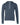 Front View of Heather Navy Sponge Fleece Hoodie - 3719