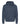 Front View of Heather Navy Unisex Pullover Hoodie - 3320