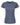 Front View of Heather Navy Women's Fine Jersey T-Shirt - 4513