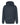 Front View of Heather Navy Youth Fleece Pullover Hoodie - 3322