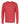 Front View of Heather Red Poly-Blend Long Sleeve T-Shirt - 3520