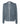 Front View of Heather Slate Sponge Fleece Full-Zip Hoodie - 3739