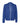 Front View of Heather True Royal Sponge Fleece Full-Zip Hoodie - 3739