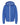 Front View of Heather True Royal Youth Sponge Fleece Full-Zip Hoodie - 3739Y