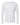 Front View of Heather White Triblend Long Sleeve T-Shirt - 6071