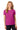 Front View of Heliconia Gildan Women's Heavy Cotton 100% Cotton T-Shirt. 5000L plain