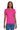 Front View of Heliconia Gildan Women's Ultra Cotton 100% US Cotton T-Shirt. 2000L plain