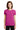 Front View of Heliconia Gildan Women's Ultra Cotton 100% US Cotton T-Shirt. 2000L plain