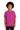 Front View of Heliconia Gildan - Youth Ultra Cotton 100% US Cotton T-Shirt. 2000B plain