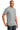 Front View of Hthr Grey Gildan 100% Ring Spun Cotton T-Shirt. 980 plain