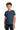Front View of HthrNavy Gildan - Youth Heavy Cotton 100% Cotton T-Shirt. 5000B plain