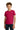 Front View of HthrRed Gildan - Youth Heavy Cotton 100% Cotton T-Shirt. 5000B plain