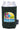 Front View of Hunter Green Koozie® Heather Collapsible Can Cooler
