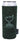 Front View of Hunter Green Koozie® Heather Collapsible Slim Can Cooler