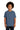 Front View of Indigo Blue Gildan - Youth Ultra Cotton 100% US Cotton T-Shirt. 2000B plain