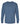 Front View of Indigo Blue Heavy Cotton™ Long Sleeve T-Shirt - 5400