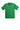 Front View of Irish Green Gildan - Youth Ultra Cotton 100% US Cotton T-Shirt. 2000B plain