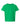 Front View of Irish Green Youth Light Cotton T-Shirt - 3000B