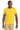 Front View of Island Yellow Jerzees Classics Unisex Cotton T-Shirt 363M plain