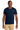 Front View of JNavy Jerzees Classics Unisex Cotton T-Shirt 363M plain