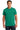 Front View of Kelly Green Gildan - Ultra Cotton 100% US Cotton T-Shirt. 2000 plain